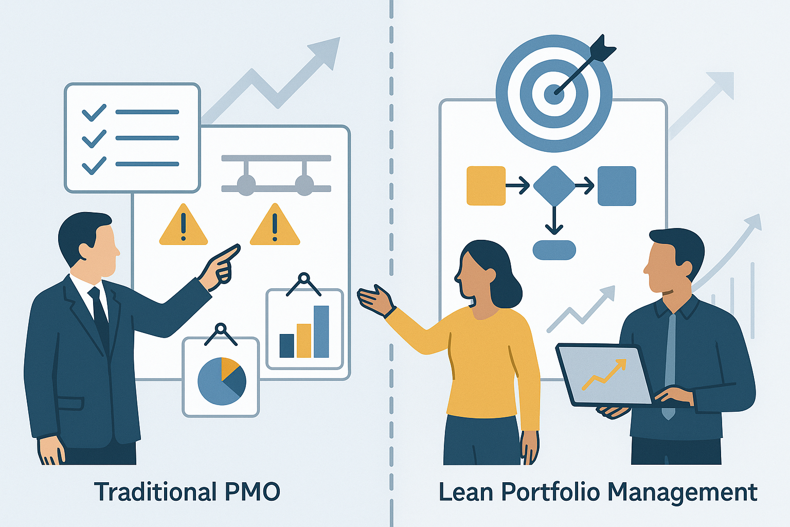 From Traditional PMO to Lean Portfolio Management: The Future of Agile Leadership